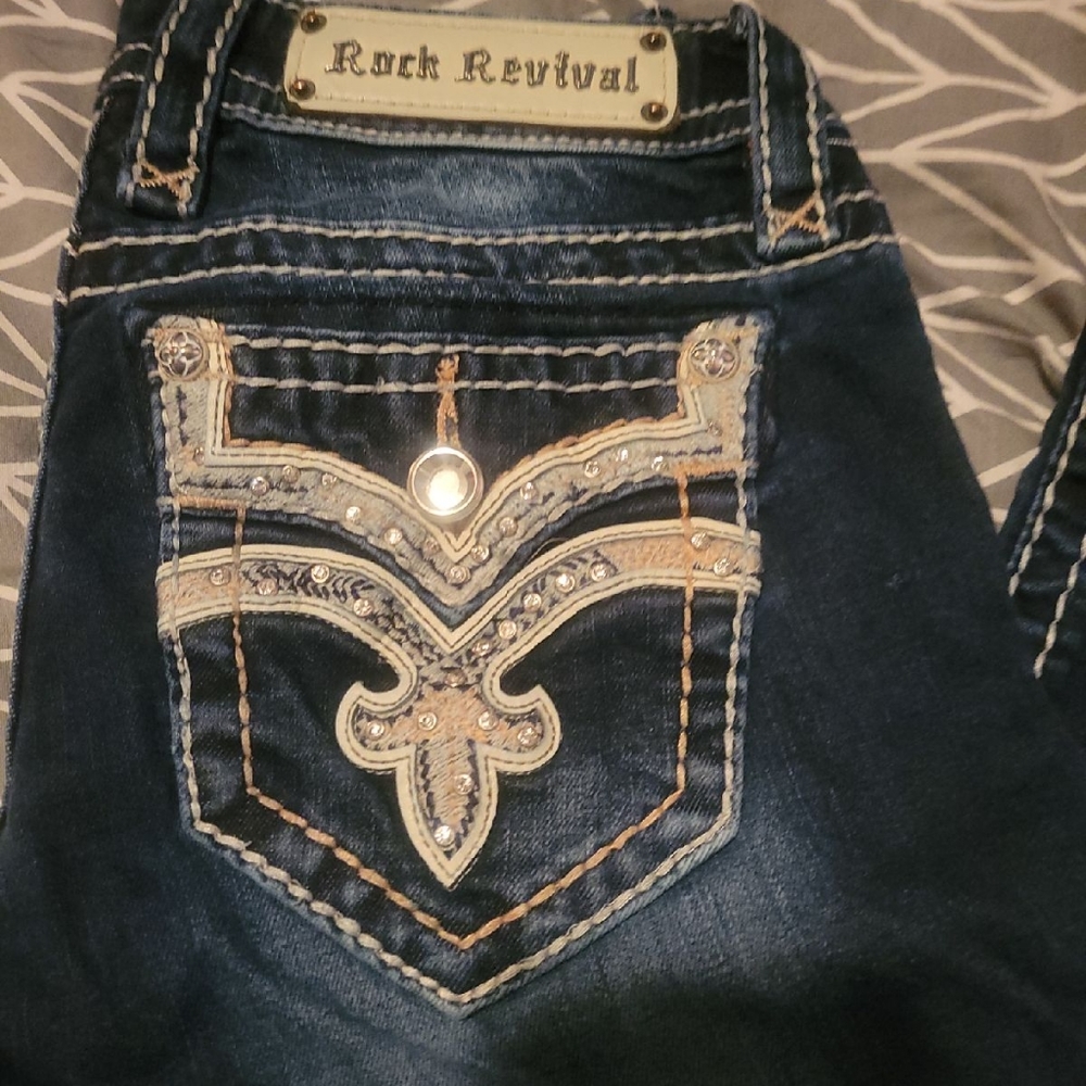 New Rock Revival capri size 25